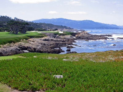 17th Hole at Cypress Point Golf Club (386 Yard Par 4)