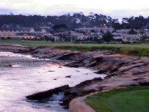 Pebble Beach 18th Blurry