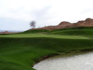 Wolf Creek 17th Green Water 2013