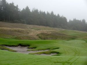 Chambers Bay 13th Green Fog