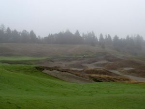 Chambers Bay 4th Bunker Fog